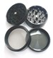 4 Piece Titanium Alloy Tobacco Spice Herb Grinder Crusher Cleaning Tool Included Blue Red Black Gray Silver Gold 