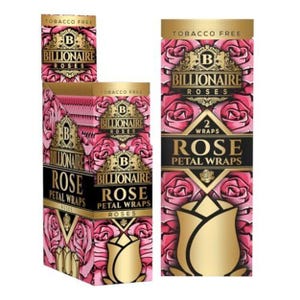 Billionaire Rose Petal Wrap 5 Pack,  10 pack, 25 pack Bundle | 2 Wraps Per Pack