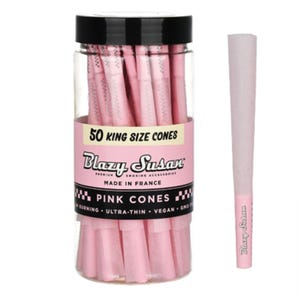 Blazy Susan KING SIZE Pink or Purple Pre-Rolled Cones 50 ct