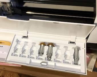 Cricut Maker Tool Tray and Blade Organiser / Caddy to fit inside a Cricut Maker for Accessories and Tools / Cricut Maker 3 Tool Holder Tray