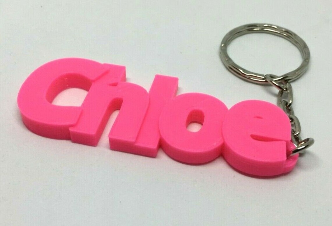 PERSONALISED CHUNKY KEYRINGS School Bag Back to school Etsy
