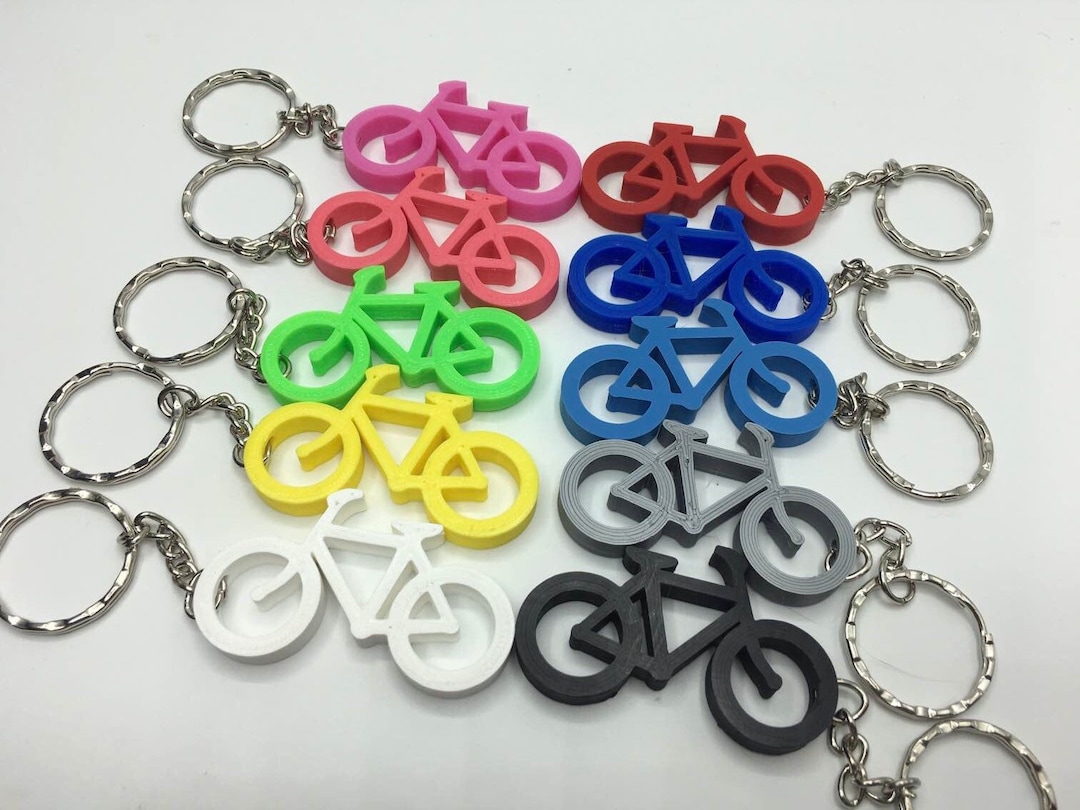Bike Keyring Gift Bicycle Keyring Gift Bag Tag Cycling Gift