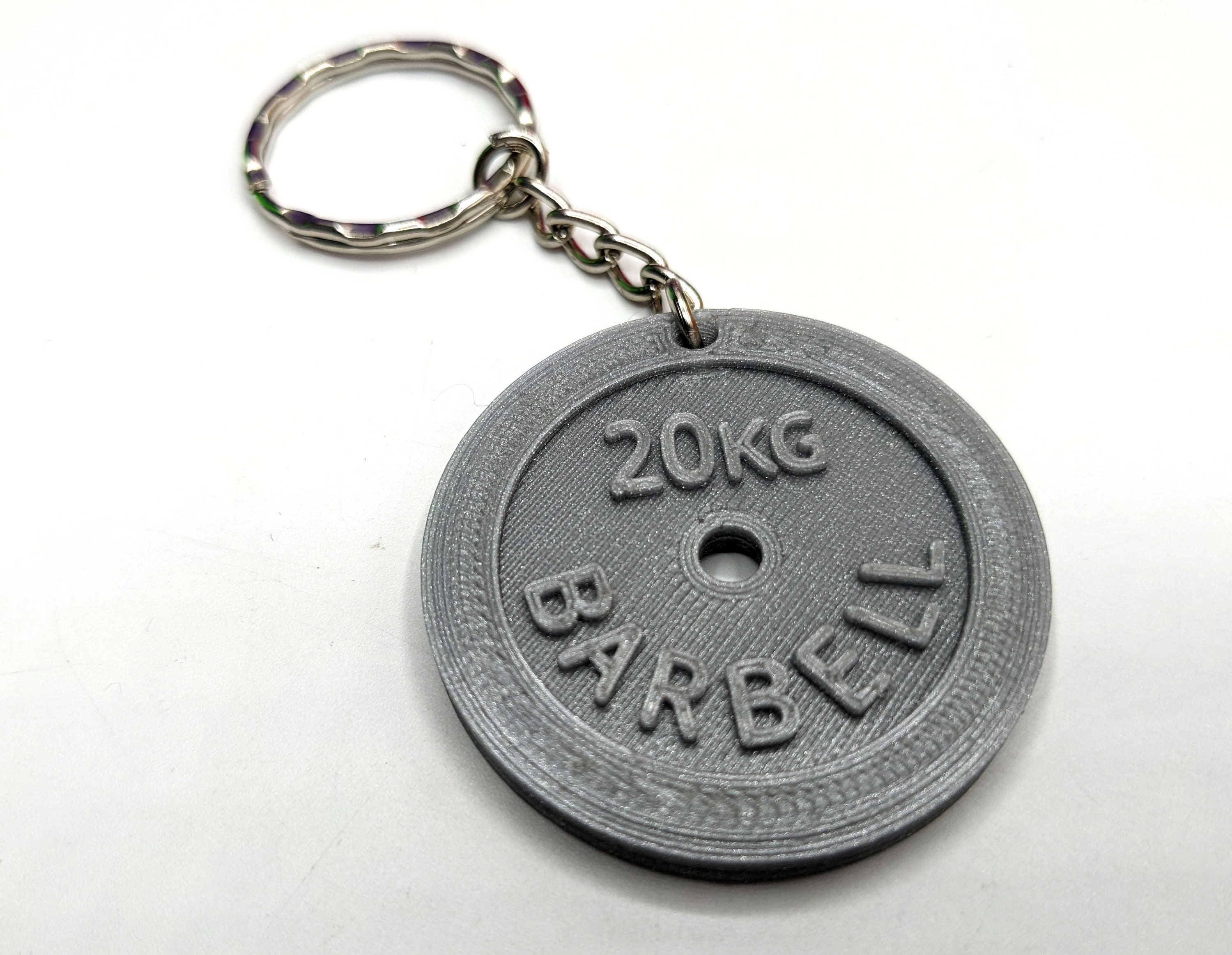 Weightlifting keychain sale