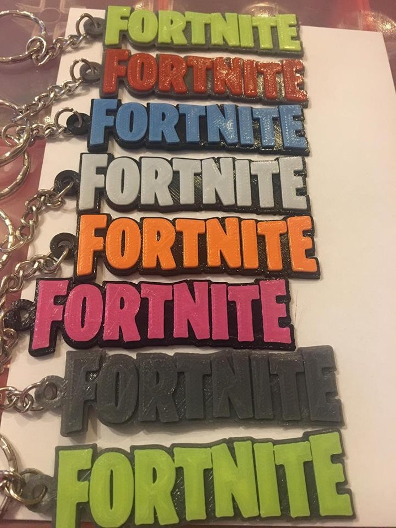 Fortnite Style Porte Cles Battle Royal Gaming Partybag Etsy - image 0