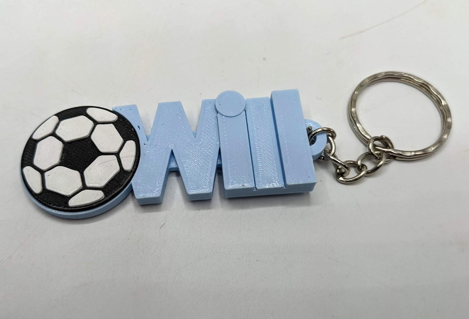 6 Llaveros De Fútbol Para Bolsas De Fiesta | Regalos Para Niños | Salsas De La Suerte | Compra 2+ Regalo Gratis