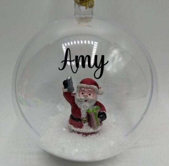 Personalised Baubles / Christmas Bauble / Memorial Bauble / Personalised Tree Decoration / Custom Bauble / Christmas Gift / Christmas Bauble