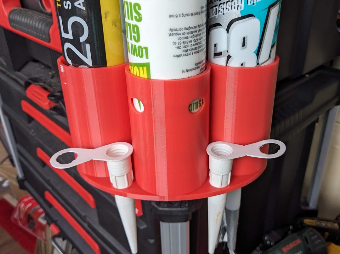 Milwaukee PACKOUT Rattle Can/Caulk/Sealant Tube Holders Rail Mounted - Foto 4