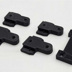 Wall Mount Cleat Kit for Milwaukee Packout Case Organisers with retention latch - for Shed, Van or Workshop