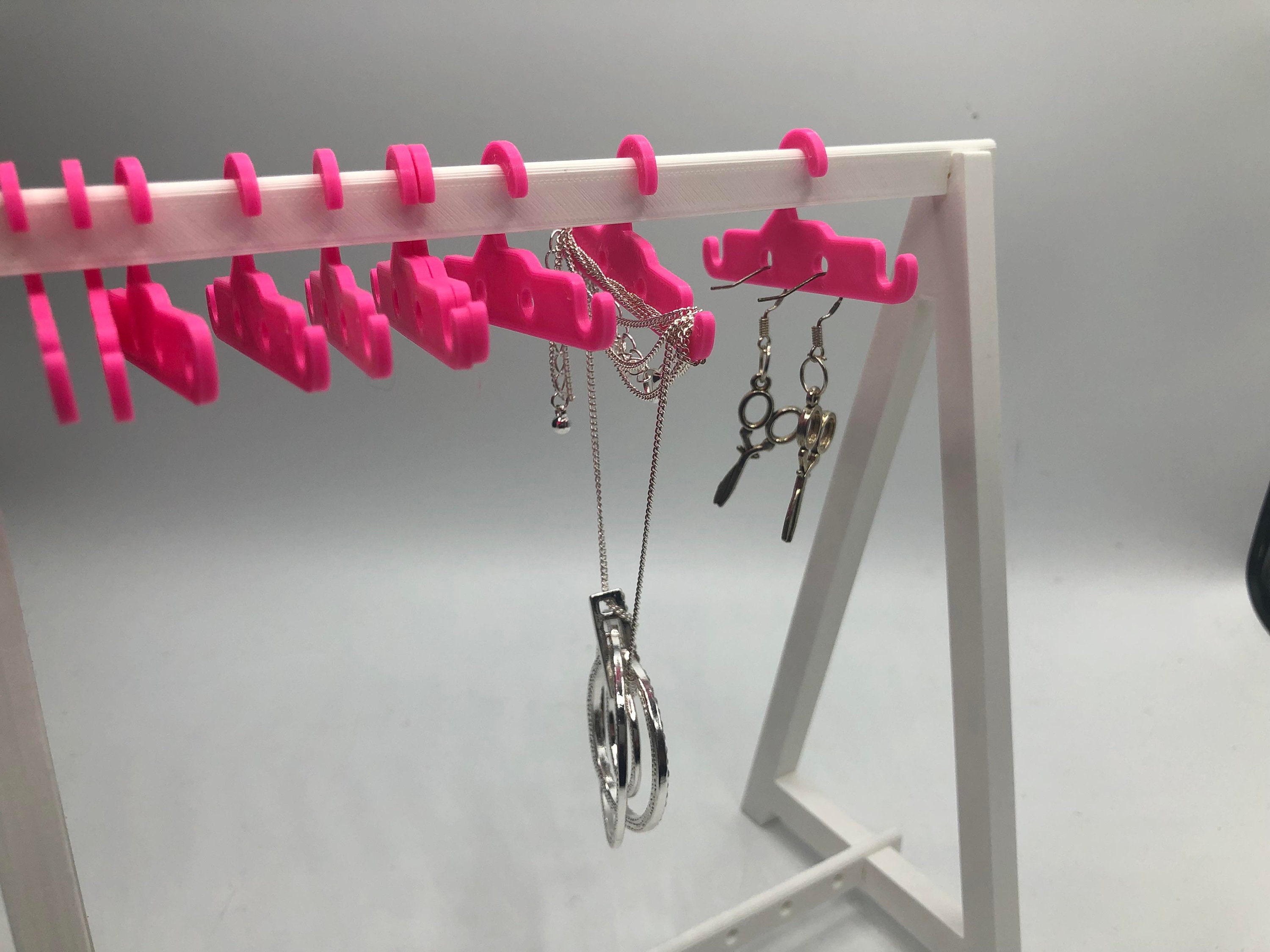 Miniature Clothing Rack Necklace Earring Hanger/ Jewellery Etsy UK