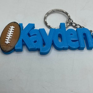 Personalised Rugby Keyring / Rugby Bag Tag / Rugby Team Keyrings ...