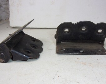 Pair Nos Brass Vintage Door Hinges 1 X 1 5 Etsy
