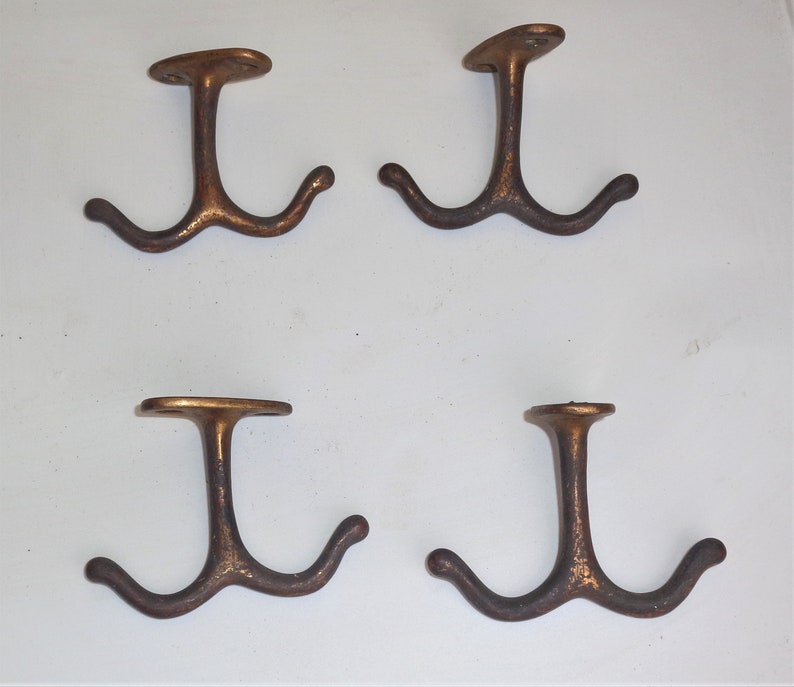 4 Antique Salvaged Solid Brass Double Birdcage Plant Ceiling Etsy