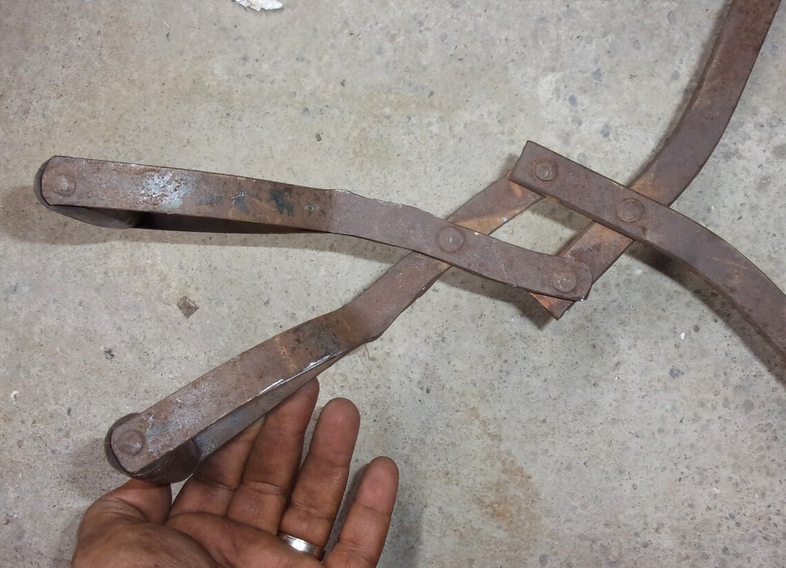 Antique Large Ice Hay Logging Tongs Hook Steampunk Primitive Etsy