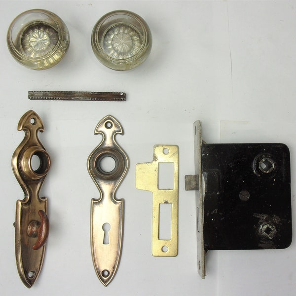 Antique Bathroom Door Lock - Etsy