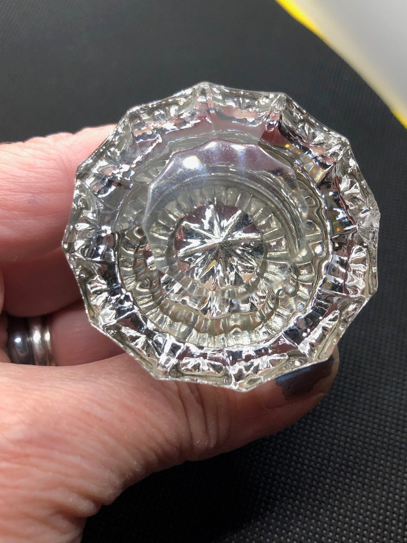 C Crystal Glass Door Knob