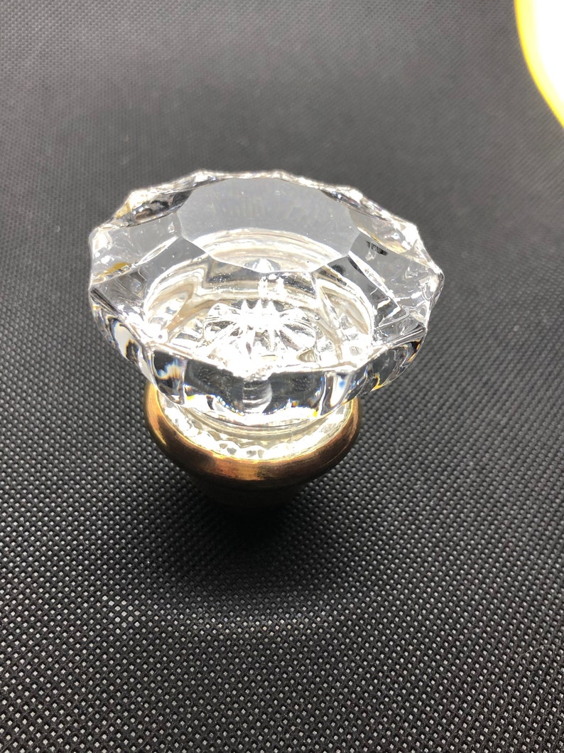 C Crystal Glass Door Knob