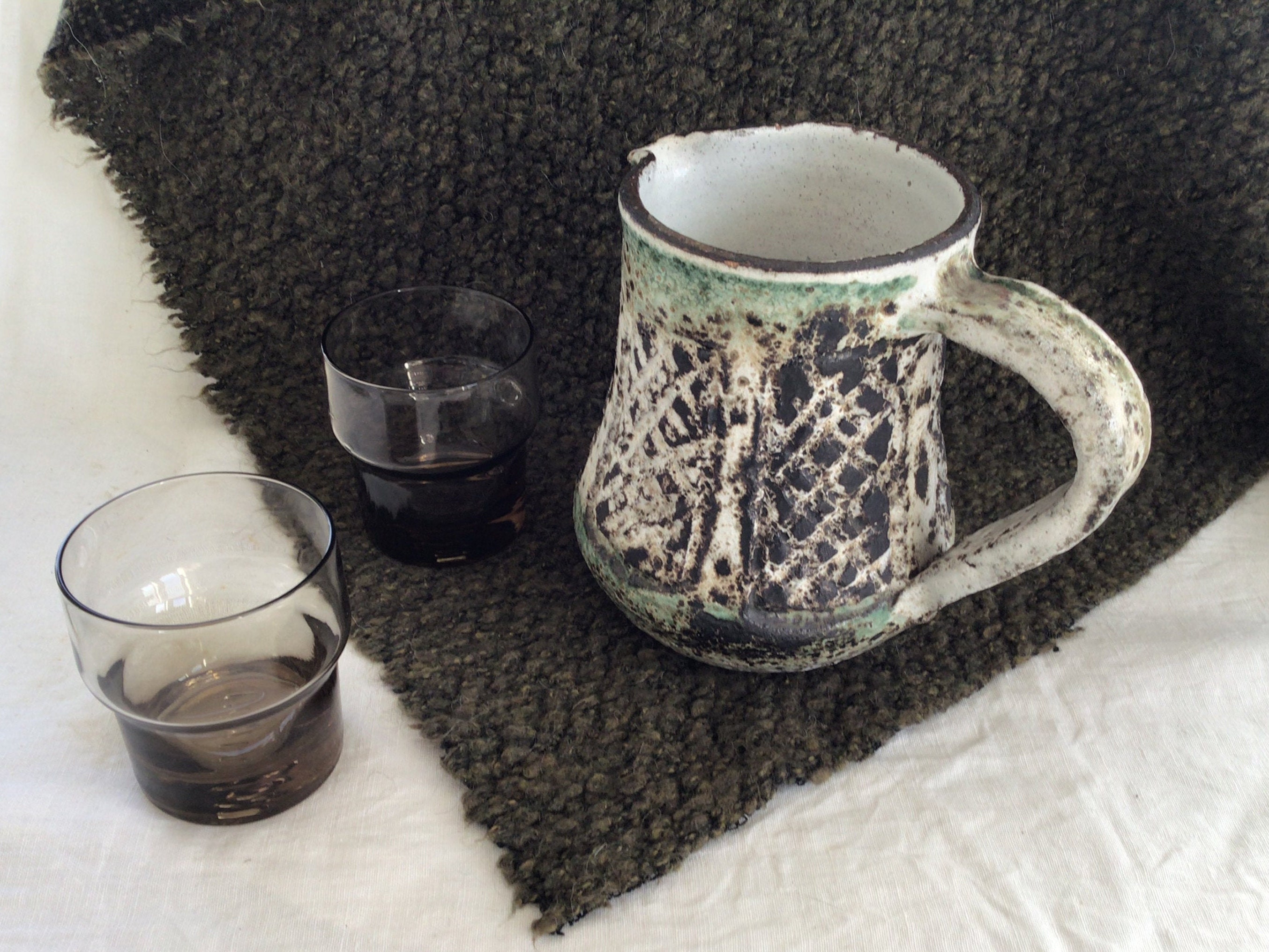 Français Cruche Rustique