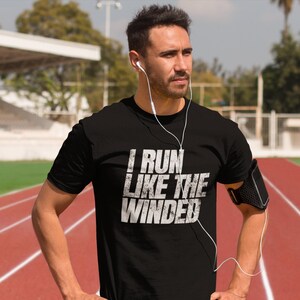 I Run Like The Winded T-Shirt | Funny Jogging and Running Tee | Unisex Fitness Shirt | Runner Gift Idea | Running Humor Apparel
