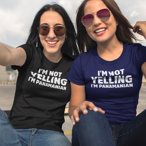 Anderson Tartan Crest T-shirt - I'm not yelling style