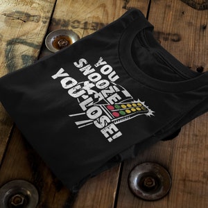 You Snooze You Lose | Funny Racing Car Drag Strip Start Light Unisex T-Shirt