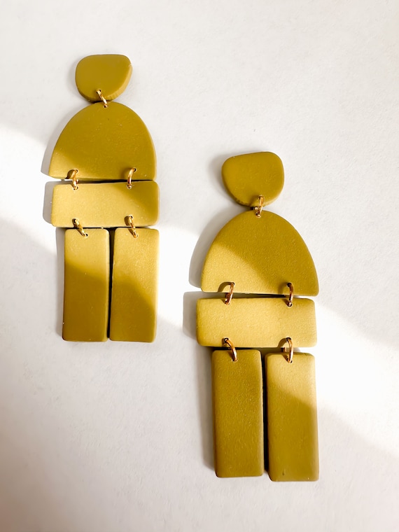 Elena | Handmade Clay Earrings