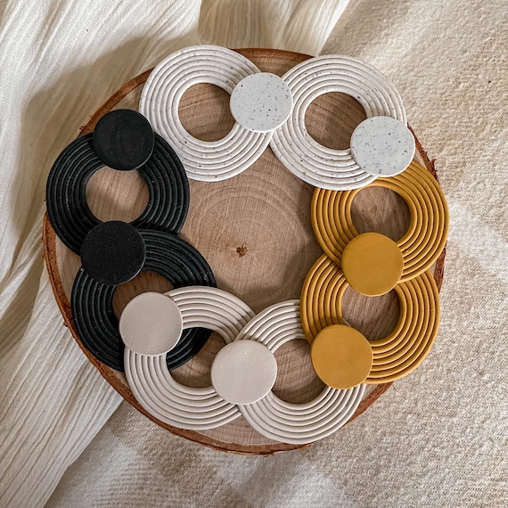 Edna | Handmade Clay Earrings