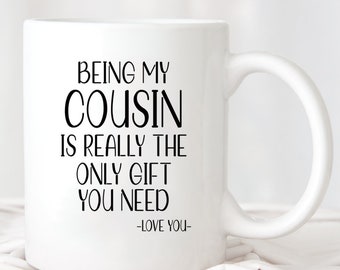 Mug Favorite Family Gift Birthday Christmas Cousin You are My Fav