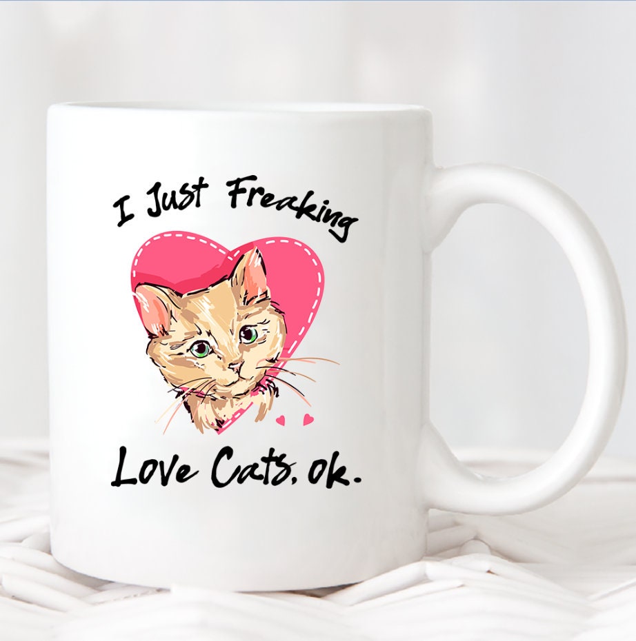 Morning Coffee Mug. Cat Lover Coffee Cup Cute Cat Mug Coffee Lover Gift Cats and Coffee Mug Cat Lady Mug Cat Lover Gift Coffee Gift