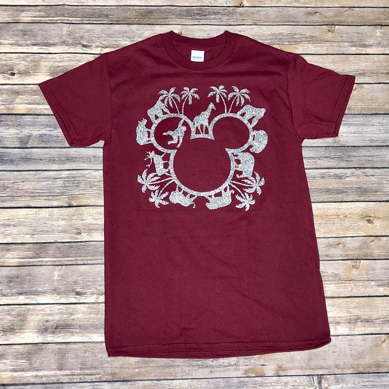 Disney Animal Kingdom Tshirt 4 Variations Etsy