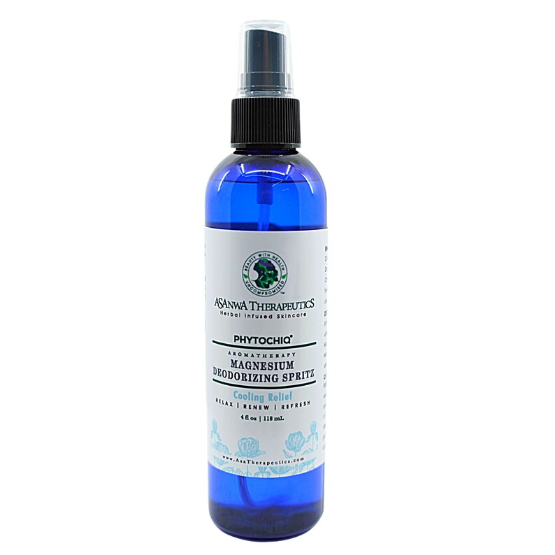 Magnesium Deodorizing Spritz Relax Sleep Natural Deodorant Aromatherapy