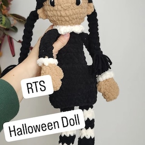 Halloween Doll | Crochet doll | Spooky Doll | October | Ready to Ship |