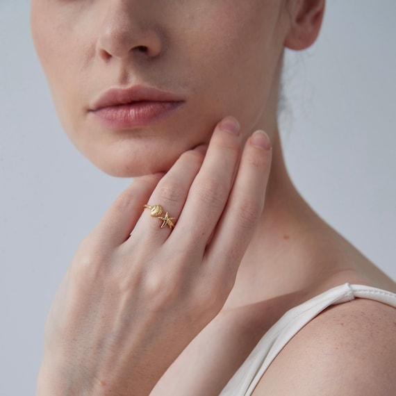 Anello Stella Marina collezione Oceano – Mikò gioielli