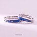 PERIMADE Shooting Star Couple Ring • Long Distance Relationship Band • Friendship Promise Matching Ring • Trendy Best Friend Gift