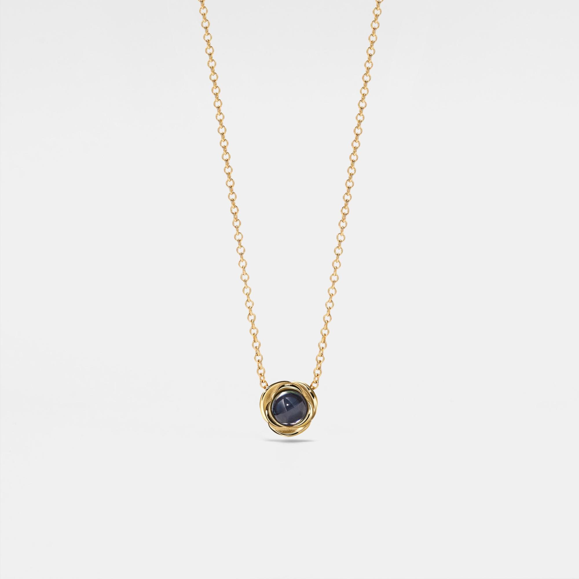 Collar con proyección de fotos de tulipán PERIMADE • Colgante con imagen personalizada en el interior de una flor • Joyas de la amistad en plata de ley • Regalo para el mejor amigo