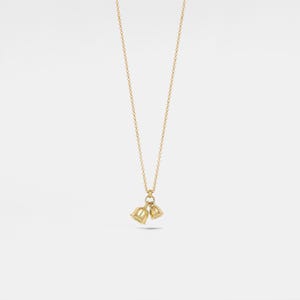 PERIMADE Lily Of The Valley Necklace • Tiny Small Flower Pendant Necklace • Sterling Silver Friendship Jewelry • Trendy Best Friend Gift