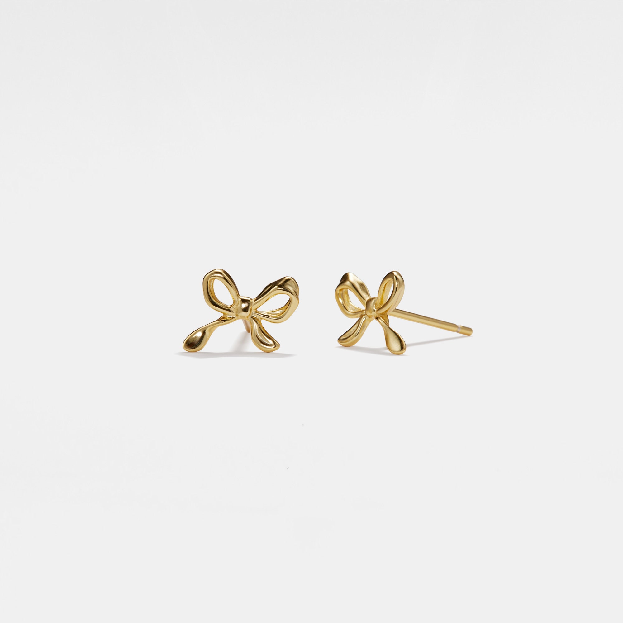 Parure De Bijoux Nœud Papillon En Inox - Boucles D'oreille + Pendentif, Neuf Avec étiquettes
