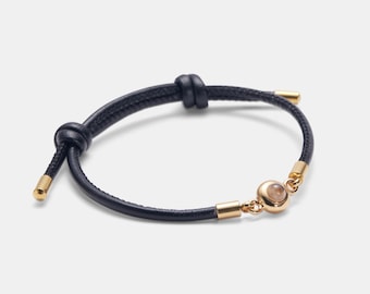 Bracelet personnalisé pour projection de photos PERIMADE • Image personnalisée à l&#39;intérieur du bracelet • Bijoux minimalistes commémoratifs pour animal de compagnie • Cadeau tendance pour meilleur ami