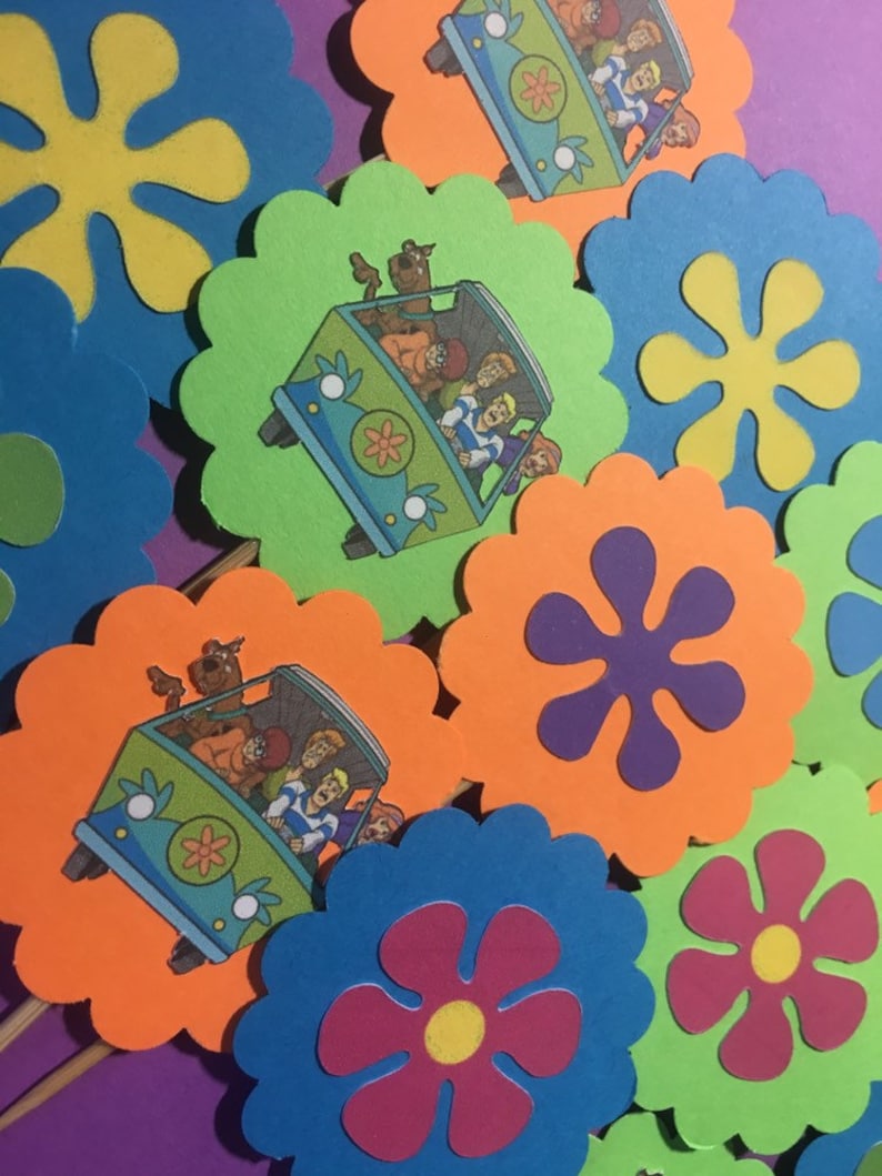 Scooby doo cupcake toppers