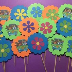 Scooby Doo Cupcake Toppers - Etsy