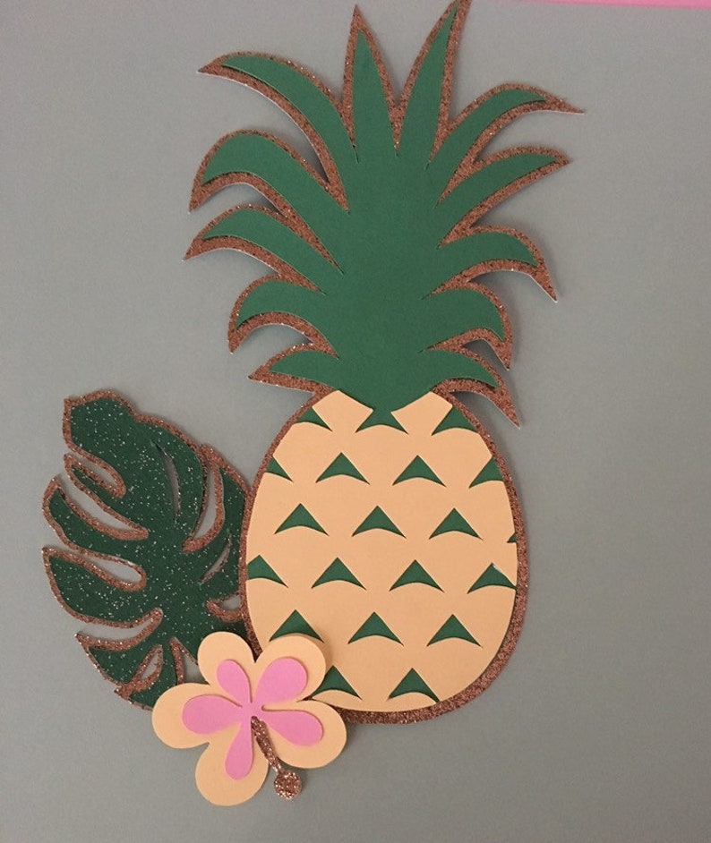 Pineapple Cake Topper - Etsy