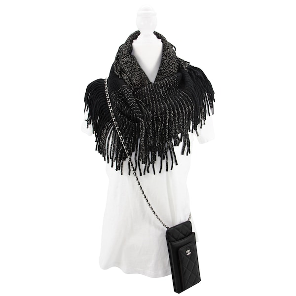 Scarves - Women's Scarves - Knit Infinity Scarf with Fringe - Women Woolen Warm Scarf - Circle Loop Scarve - Lightweight Women's Scarfs