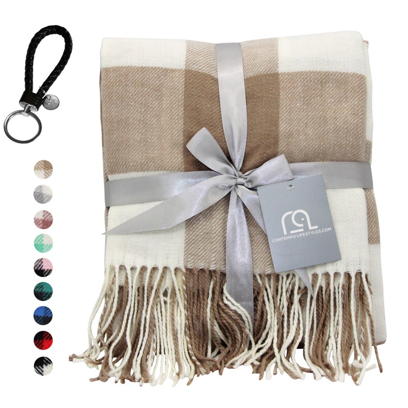 Buffalo Plaid Throw Blanket 50 X 60 Inch Classic Blanket Etsy