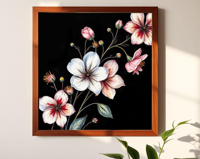 Featured listing image: Printable Botanical Wall Art, Botanical Prints, Digital Download for Home Decor #19