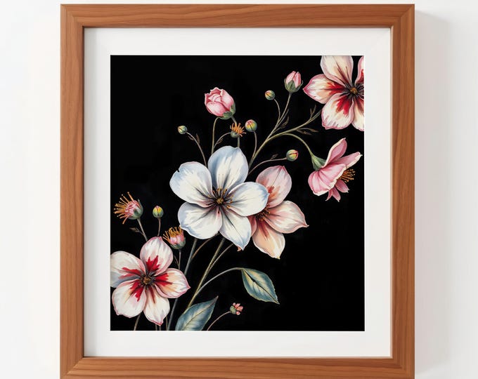Featured listing image: Printable Botanical Wall Art, Botanical Prints, Digital Download for Home Decor #19