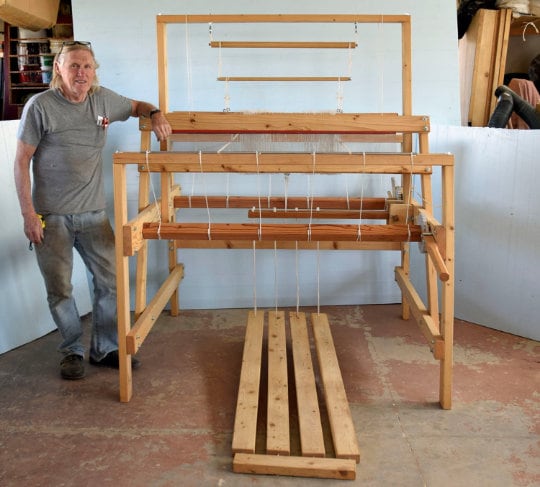 repair and consultation for looms, spinning wheels, and weaving tools service