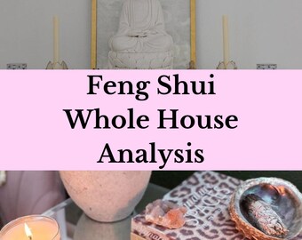 Feng Shui, Bagua map Floor plan analysis, personalized feng shui consultation, new home, house gifts, energy balance, virtual feng shui