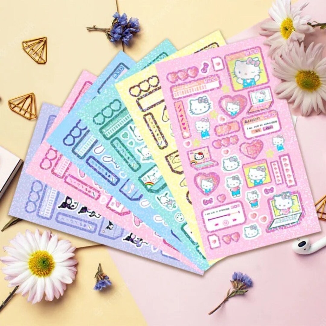 Sanrio Kawaii Stickers Cute Stickers Polco Stickers Top Loader Stickers