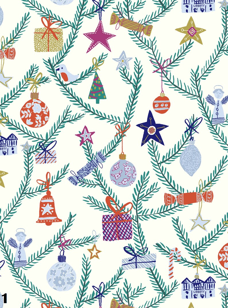 Season's Greetings by Liberty of London Traditional Etsy