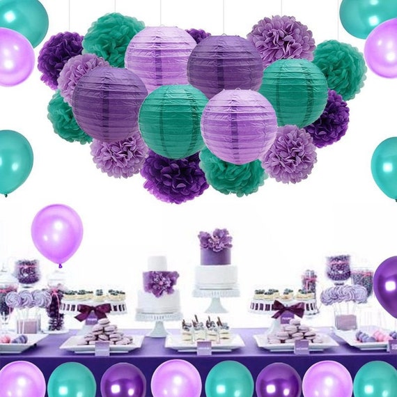 Under The Sea Party Decorations Mermaid Party Supplies 18pcs Etsy