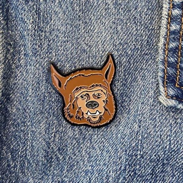 Monster Squad Bruce W. Wolf Pin